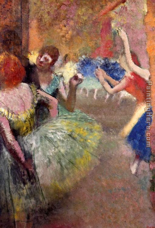 Ballet Scene I painting - Edgar Degas Ballet Scene I art painting